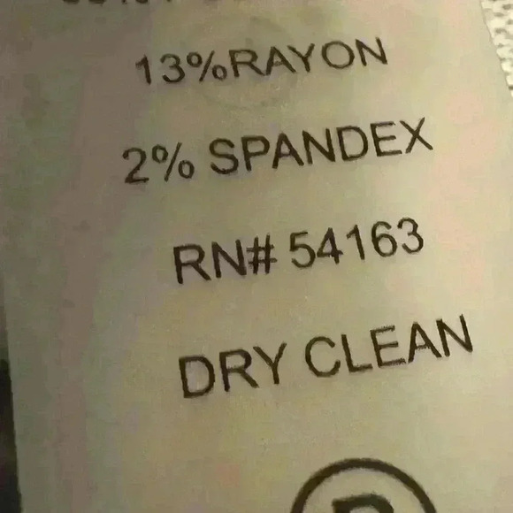 Calvin Klein Black & White Dress Size 16 – Short Sleeve, Shift Style, Back Zip - Picture 4 of 7